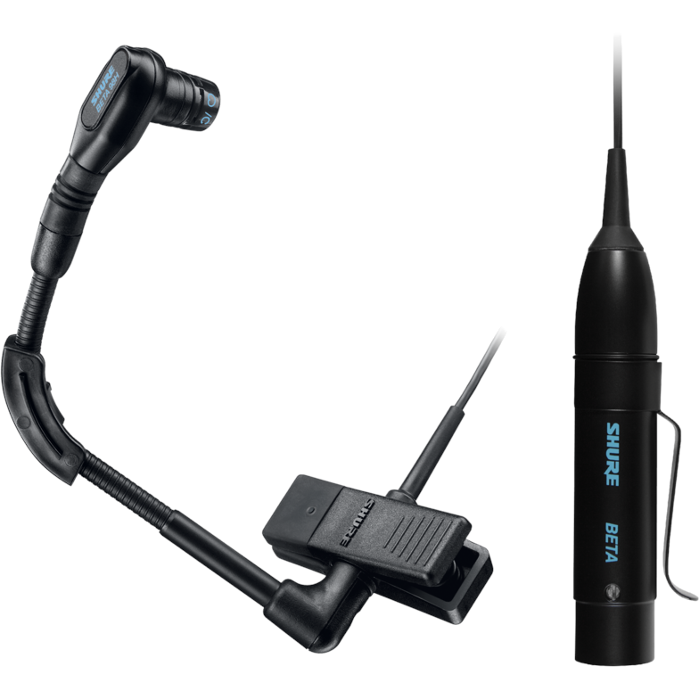 Shure BLX14E/B98-H8E draadloos instrumentmicrofoon systeem (518- 542 MHz)