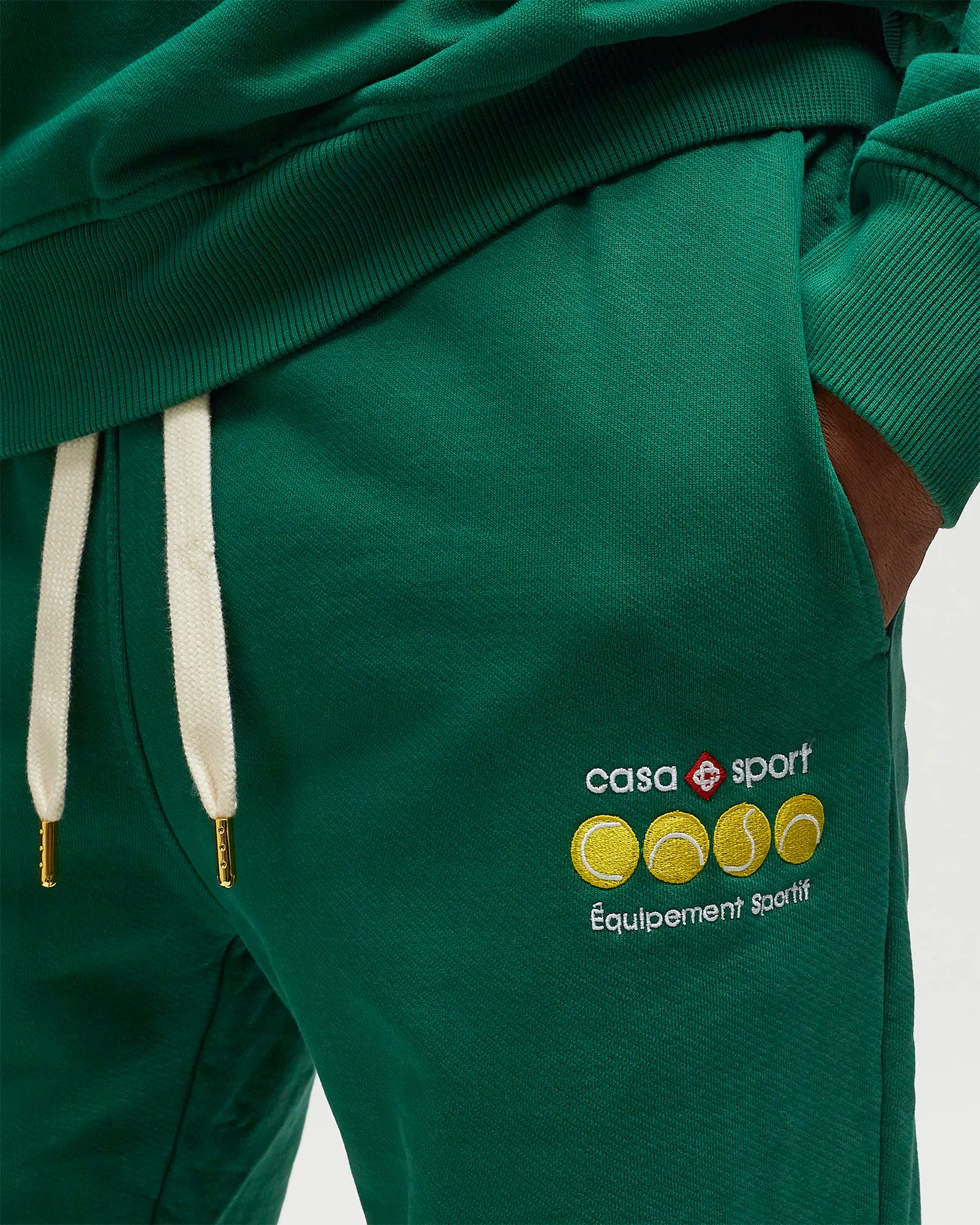 Casablanca CASA SPORT TENNIS BALLS EMBROIDERED SWEATPANT