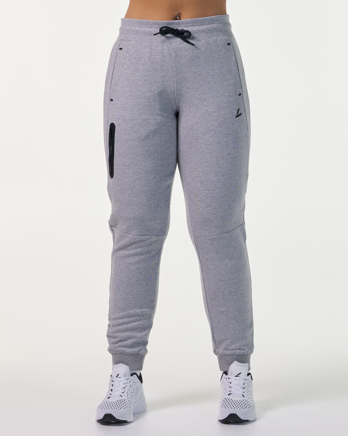 LEVITY Break Tech Pants Grey Marl
