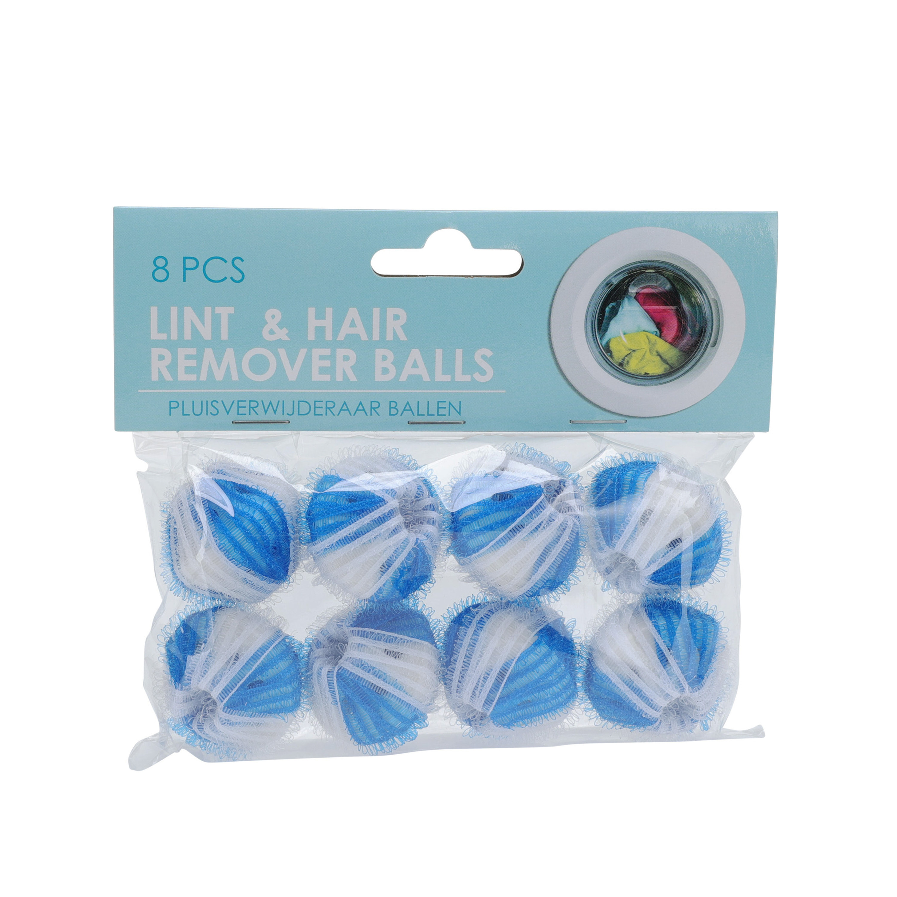 Waschball Haarfänger 8er Set