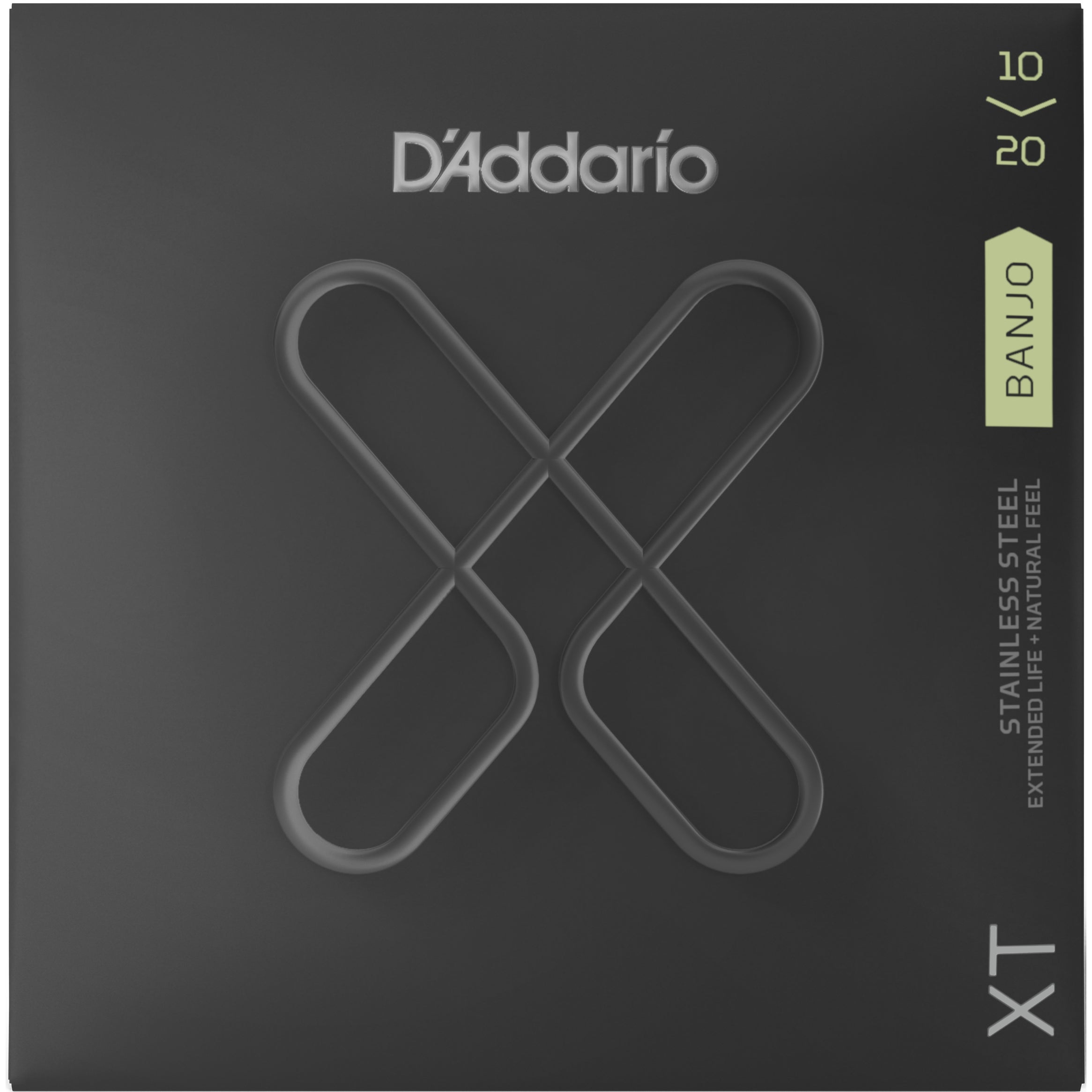 D'Addario XTJ1020 Stainless Steel Custom Medium Light 10-20