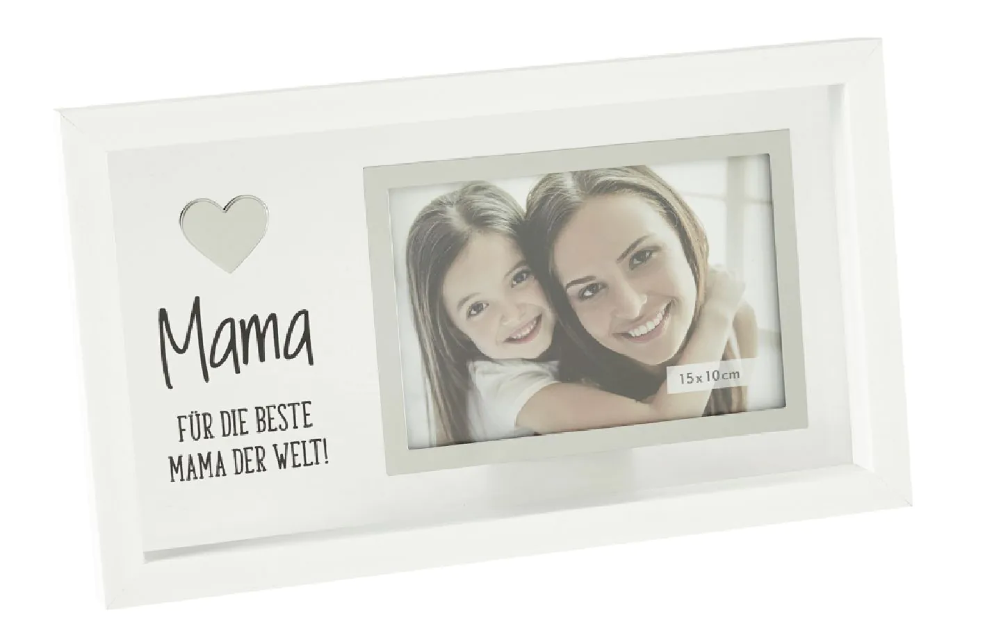 Bilderrahmen mit Spruch "Mama" in 15x10 cm