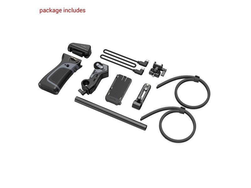 Smallrig MagicFIZ Wireless Follow Focus Handgrip Kit Präziser und latenzarmer Follow Focus für Videoaufnahmen