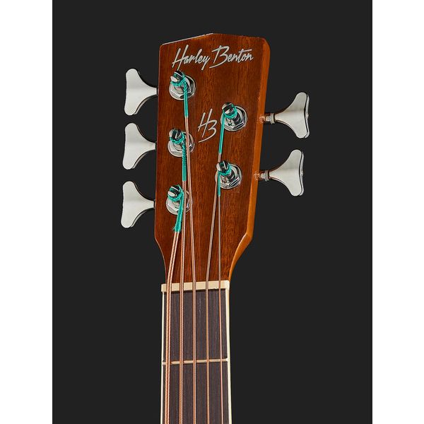 Harley Benton B-35NT Acoustic Bass Bundle