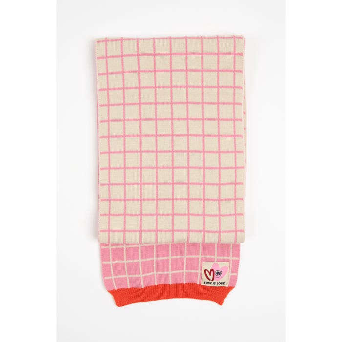 Veritas-Kids sjaal ruiten patch