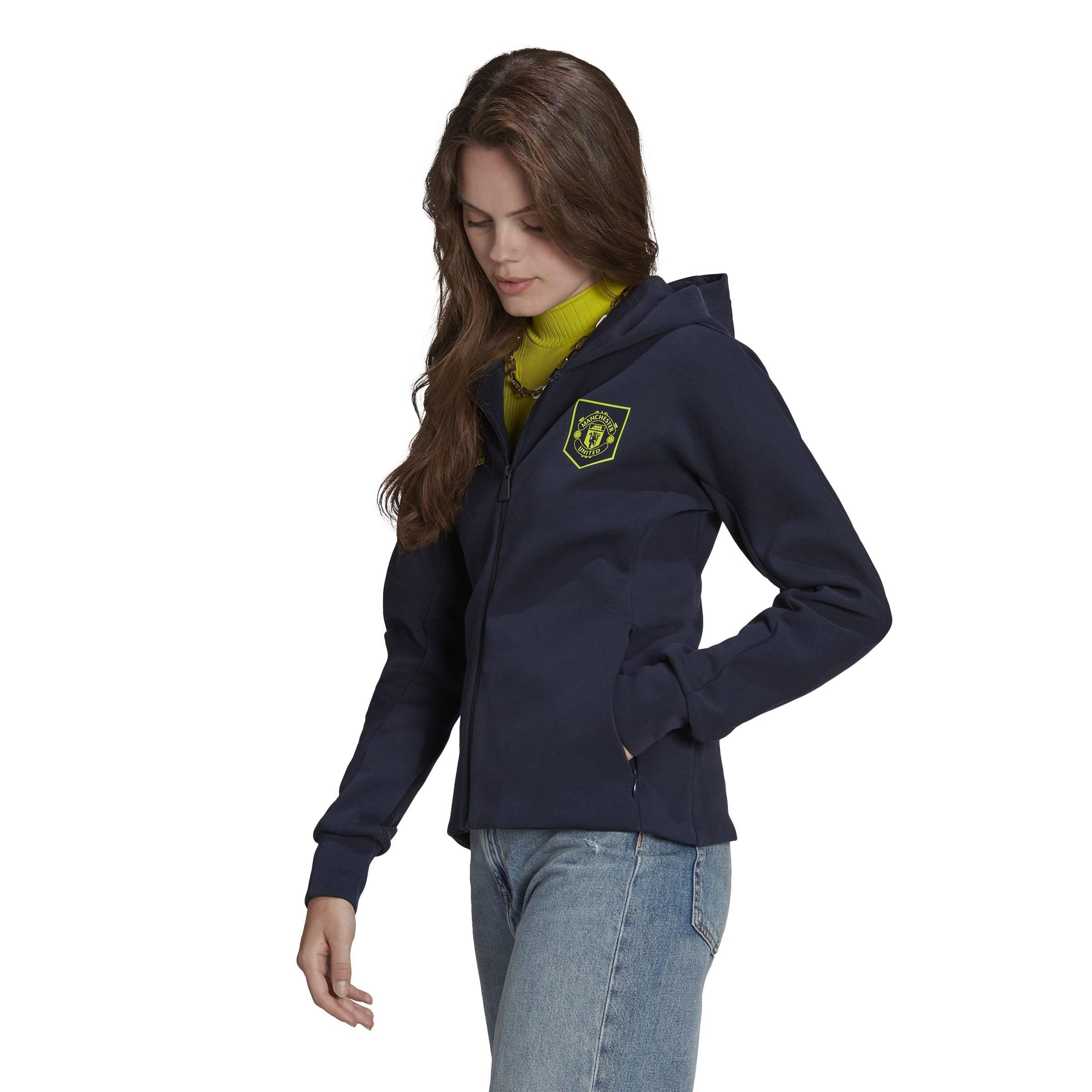 adidas Manchester United Anthem Jacket 2022 2023 Womens