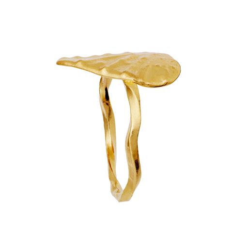 Maanesten Cardissa Ring, 18 Ct Gold Plated, 55