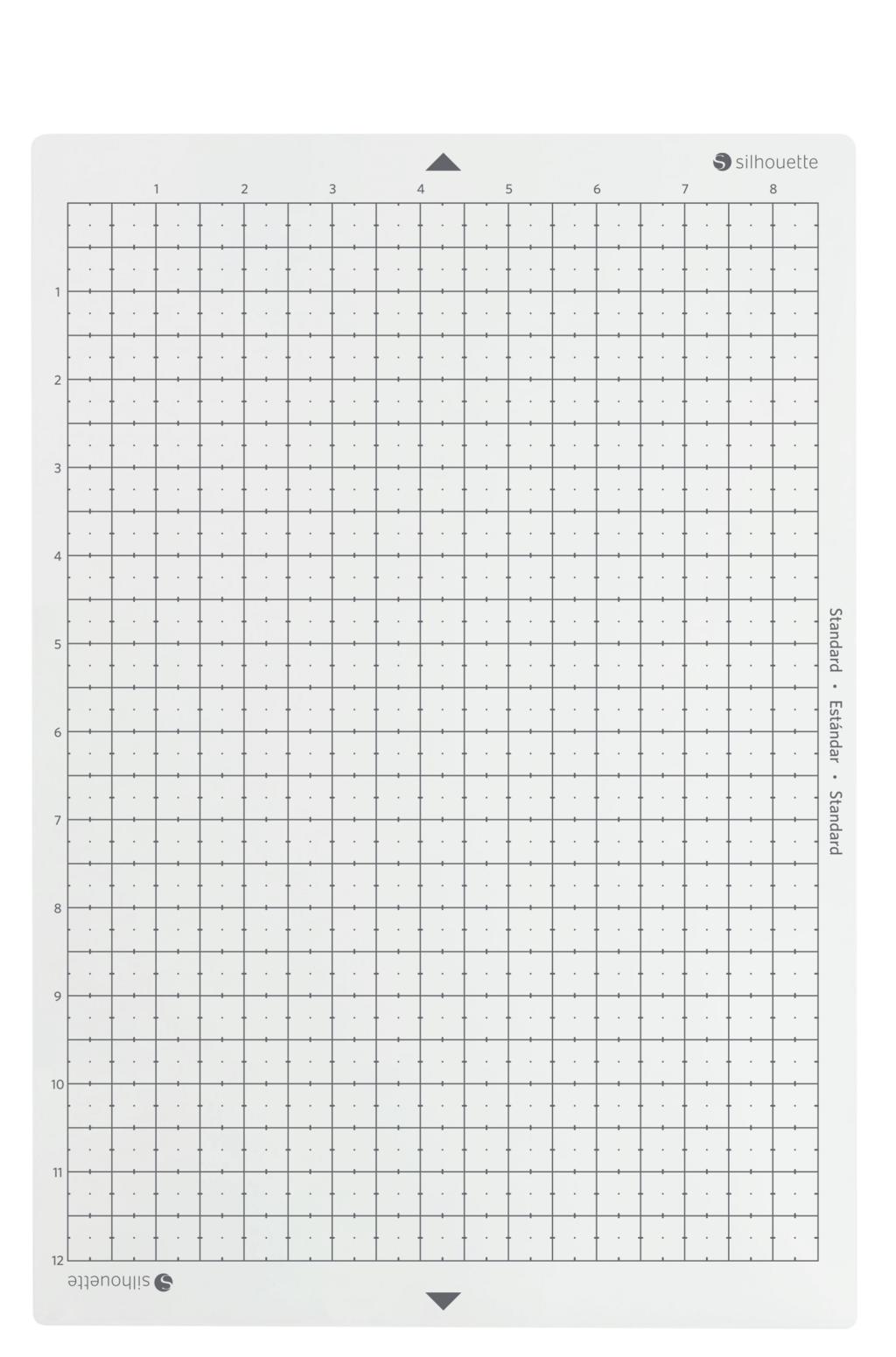 Silhouette  Cutting Mat - 21,6 x 30,5 cm, Standard Tack    Schneidematte für Silhouette Schneideplotter