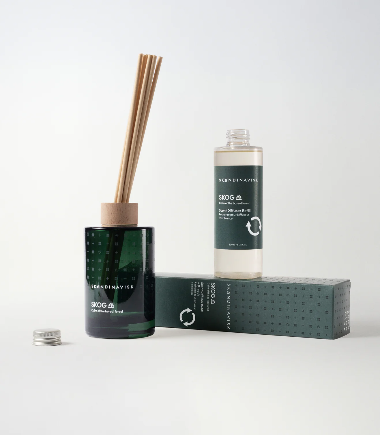 Skandinavisk  Skog diffuser refill - 200 ml.