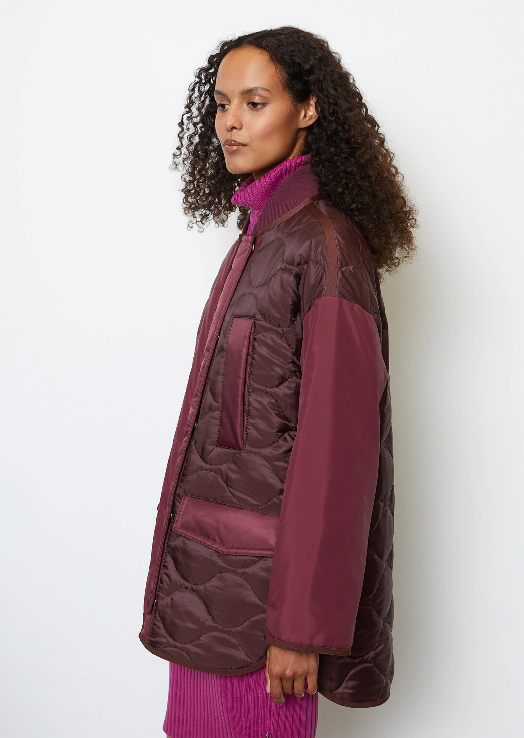 MO'P X CHEVIGNON Steppjackeaus recyeltem Nylon