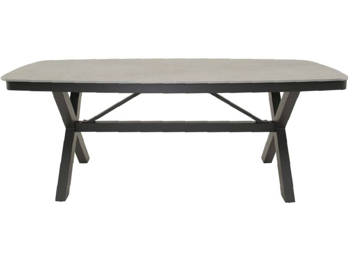 Lesli Living Davos 200 x 100 tuintafel - Antraciet