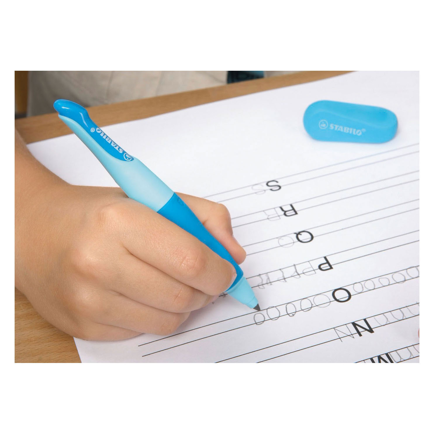 STABILO EASYergo 3.15 - Ergonomisch Vulpotlood - Linkshandig - Blauw