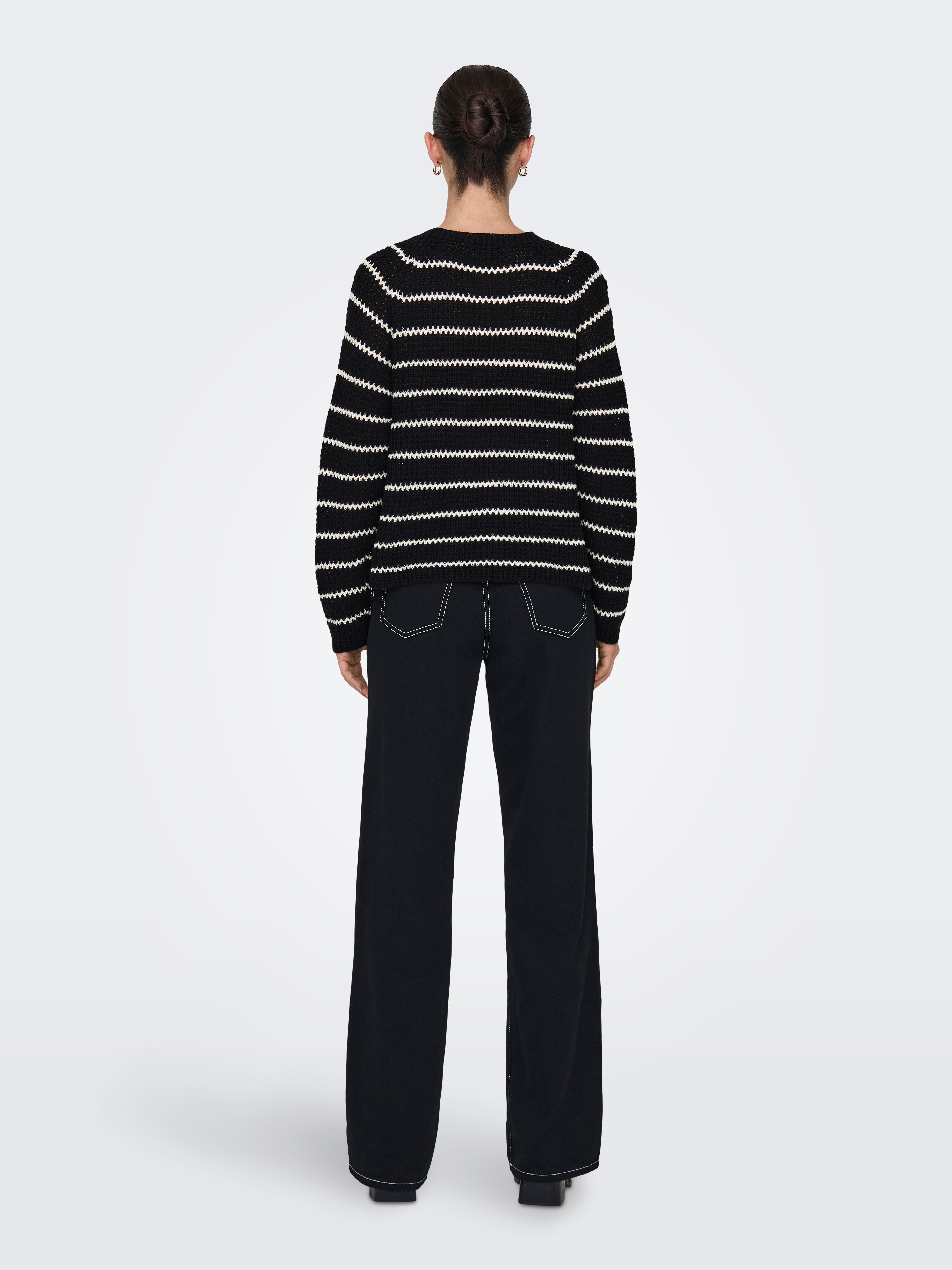 JDYELLEN Strickpullover Black