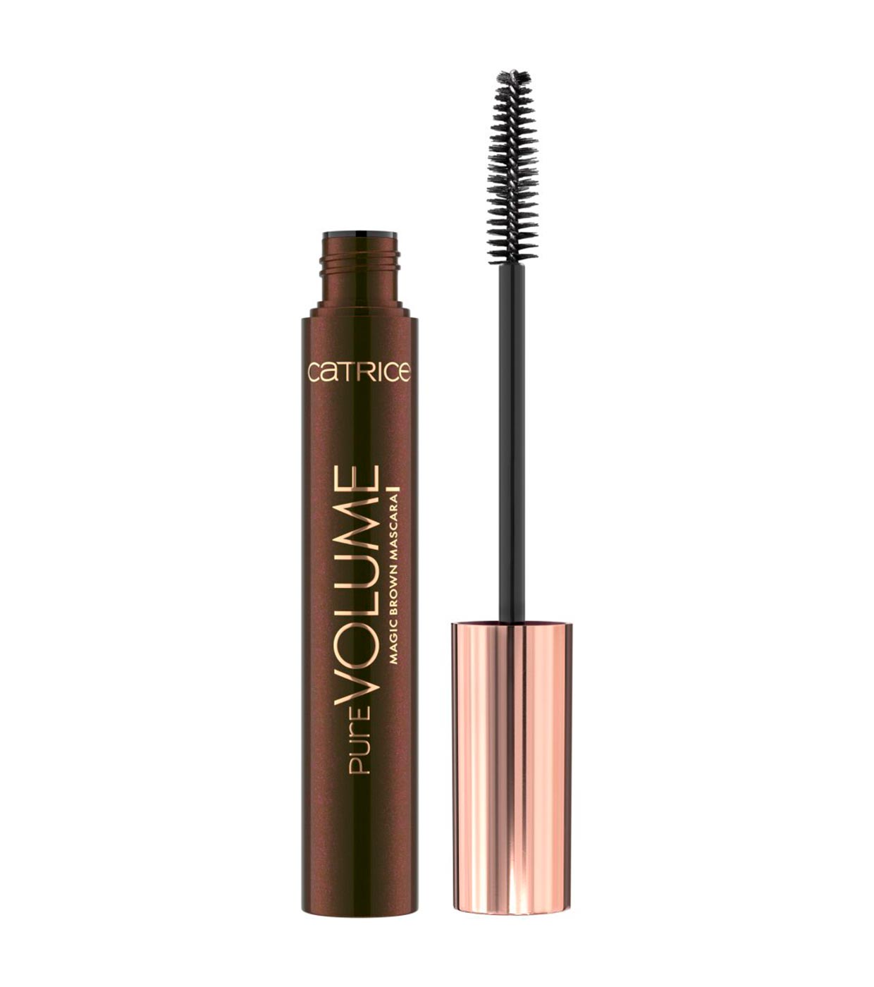 Catrice - Máscara Pure Volume Magic Brown - 010: Burgundy Brown