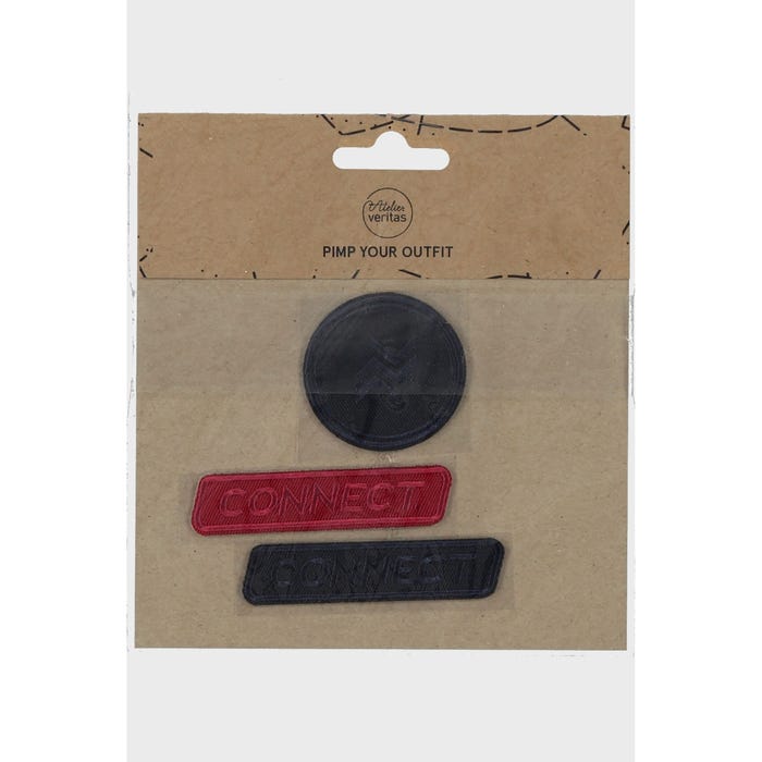 Atelier Veritas-Set van 3 patches