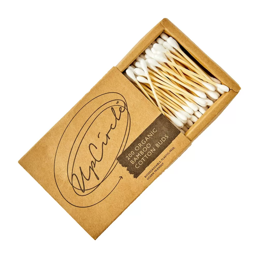 UpCircle Organic Bamboo Cotton Buds - 200 stk.
