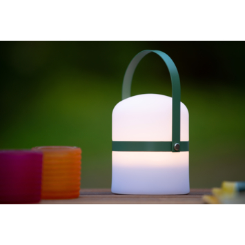 Lucide USB oplaadbare tafellamp Little Joe 0.3W groen