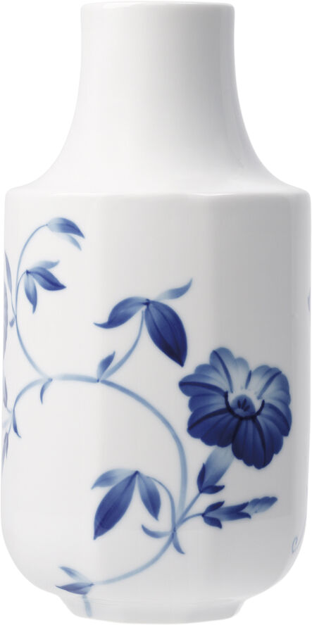 Royal Copenhagen blomst vase snerle 19 cm Hvid