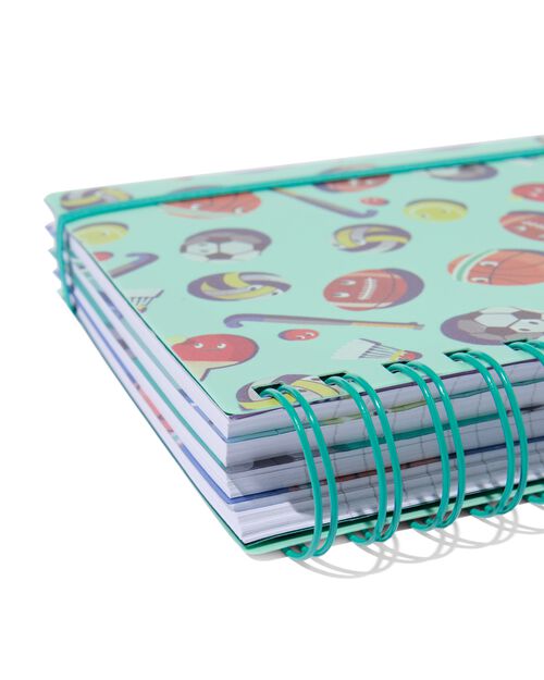 cahier à spirale 4-en-1 A5