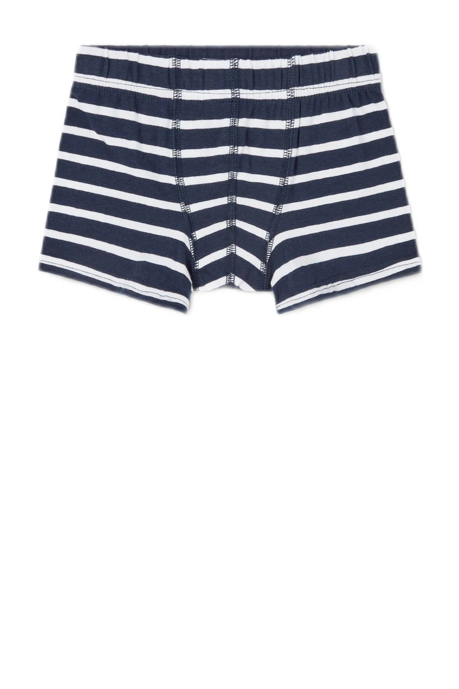 NAME IT boxershort NKMTIGHTS - set van 3 donkerblauw/wit