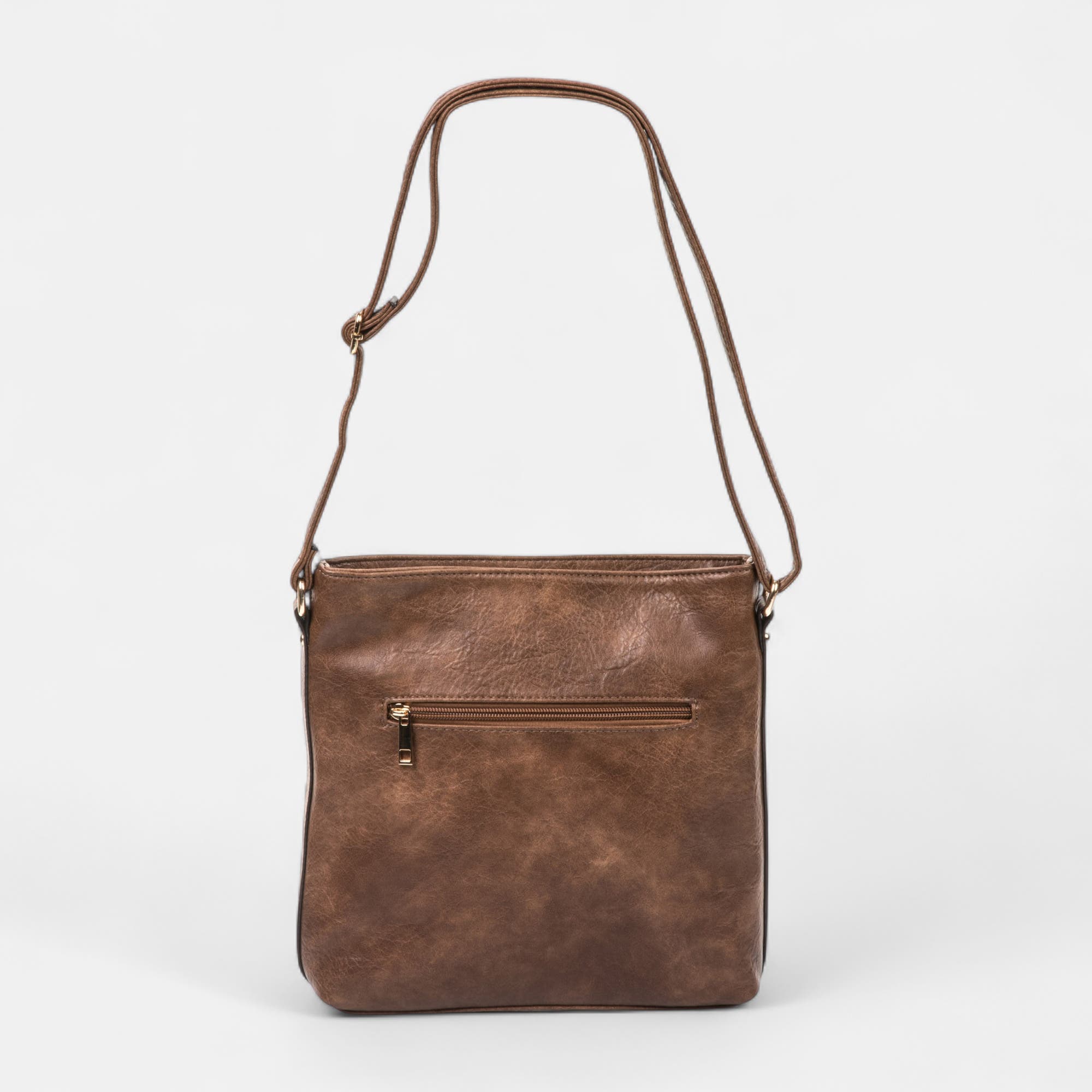 Sac bandoulière marron