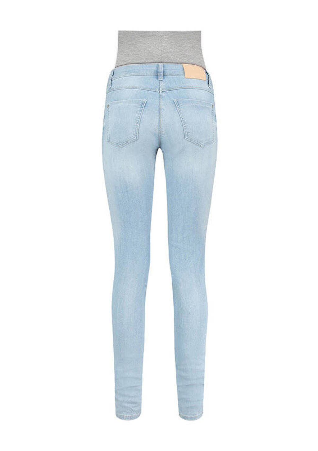 LOVE2WAIT low waist zwangerschaps skinny jeans Sophia light blue denim