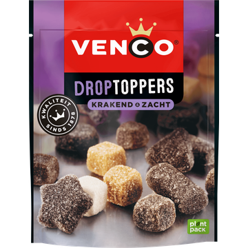Venco Droptoppers Krakend & Zacht 215 g