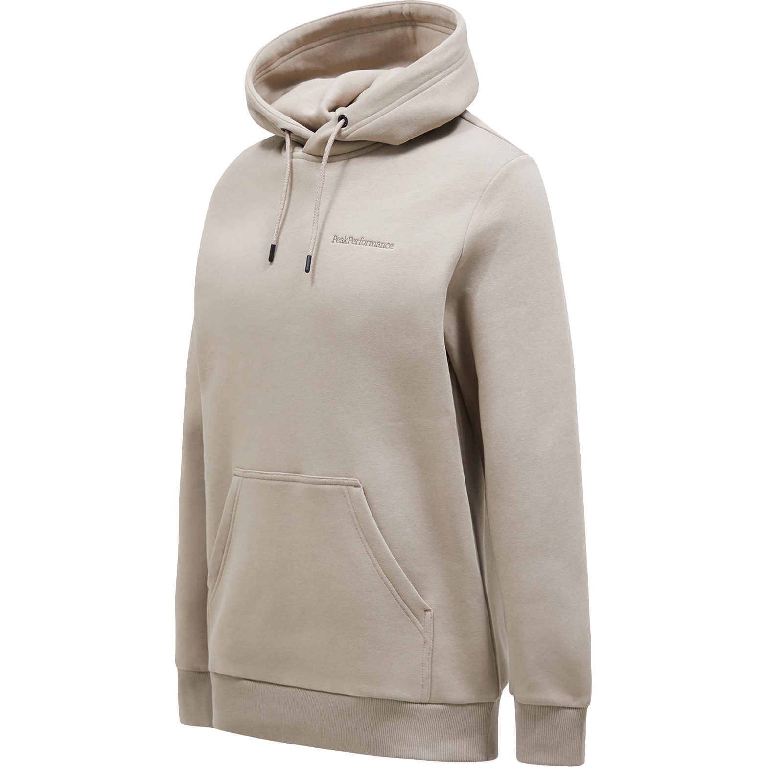 Peak Performance Original Small Logo Hood Kapuzenpullover Herren avid beige