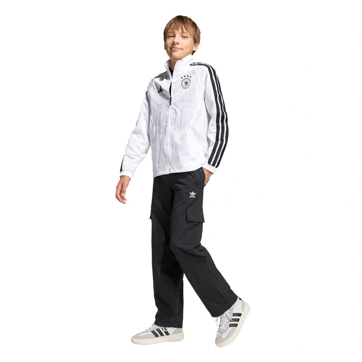 Casaco adidas Alemanha Pre-Match Home Mundial 2026 Criança