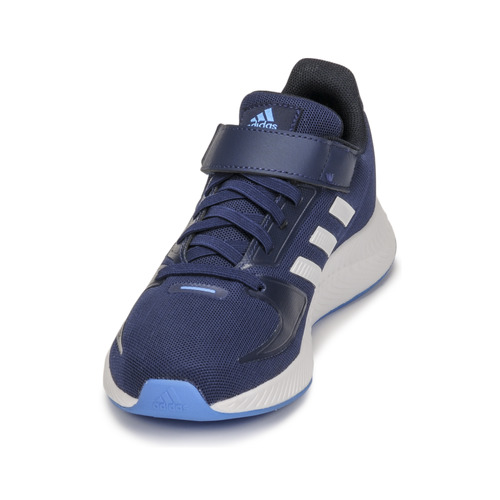 adidas Performance - RUNFALCON 2.0 EL K - Marine / Blanc
