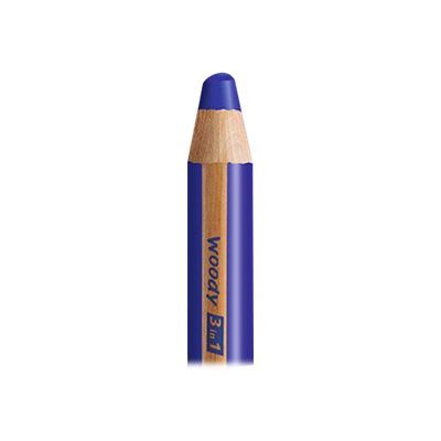 Stabilo woody 3 in 1 - 6 Crayons de couleur - 10 mm - couleurs assorties