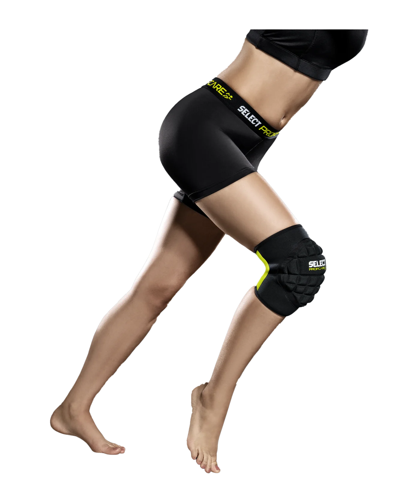 Select Kniebandage Handball Damen Schwarz F999