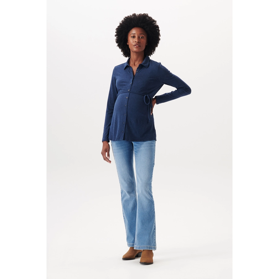 Esprit Still-Shirt Dark Blue
