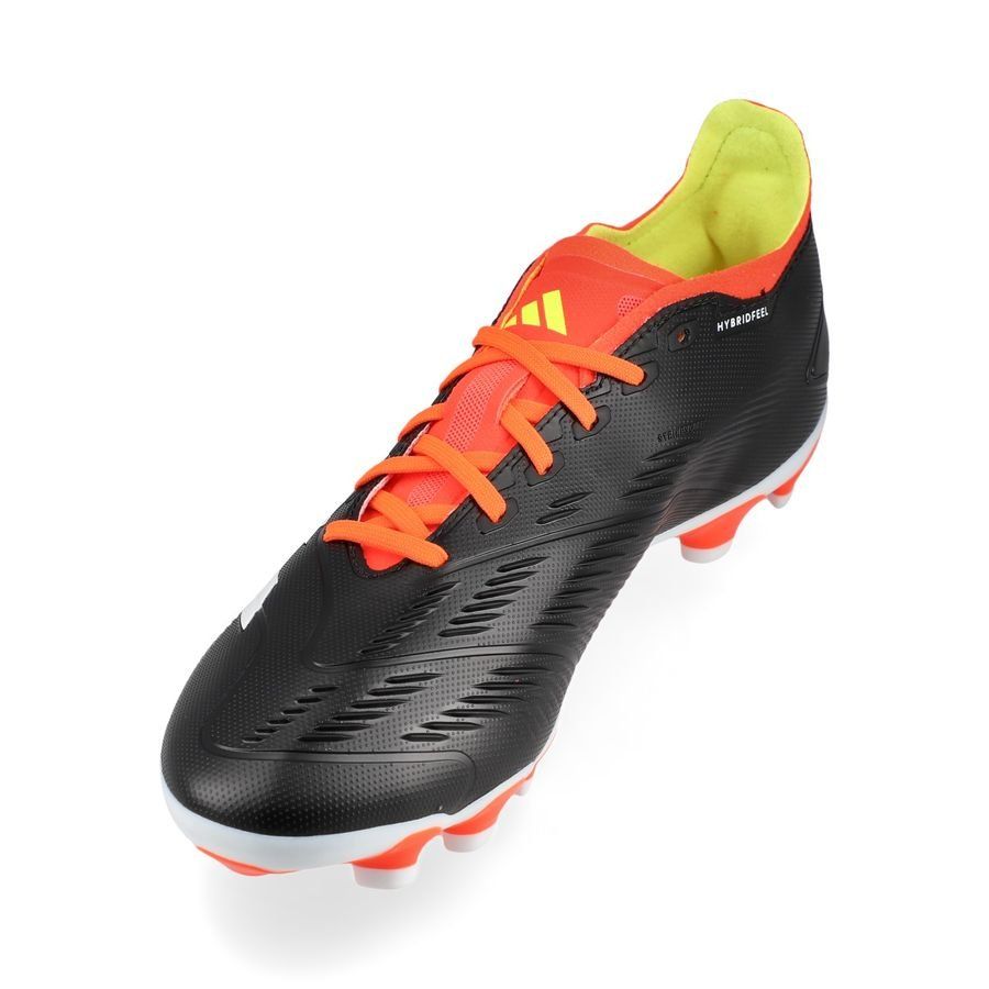 adidas Predator League MG Solar Energy - Noir/Blanc/Rouge