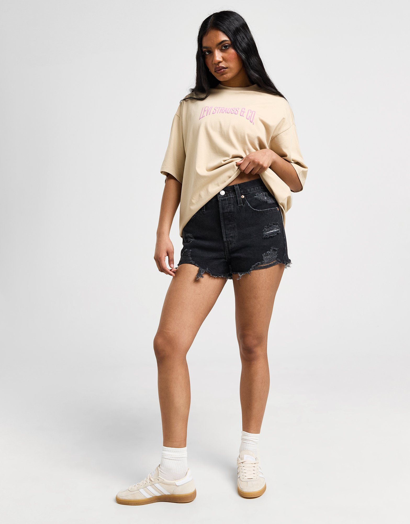 LEVI'S Short 501 Rip Femme