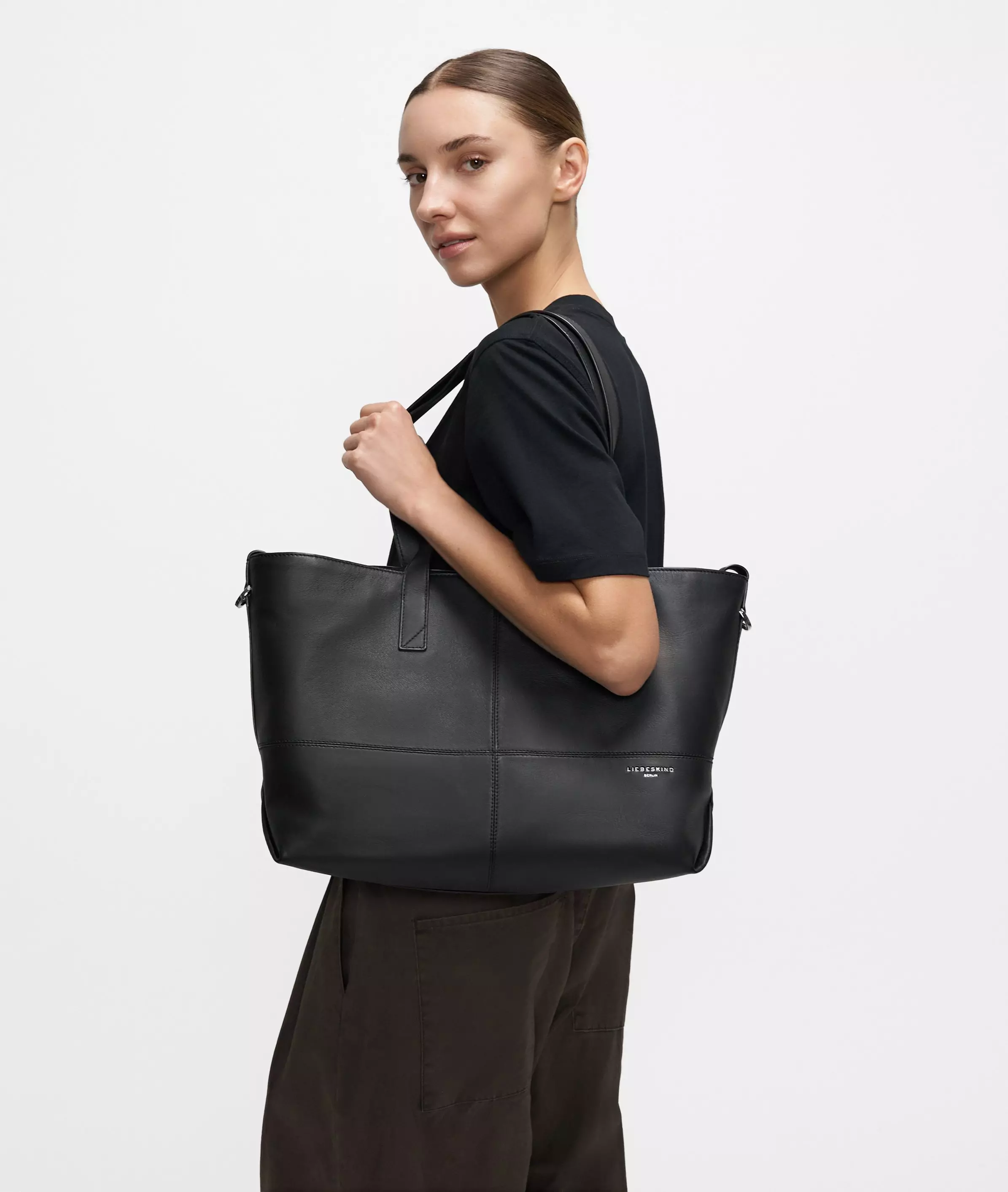 Ariel Shopper M Spacious sheepskin shopper