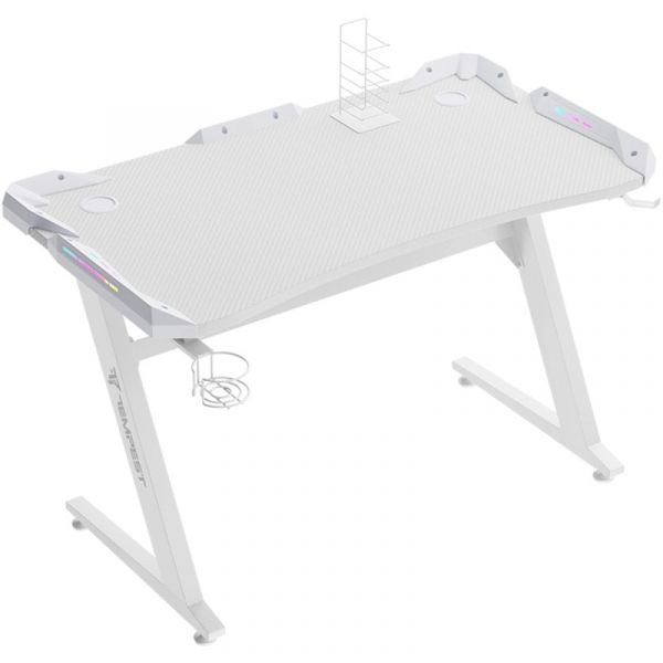 Tempest Safezone White Mesa Gaming 120x66cm RGB Branca