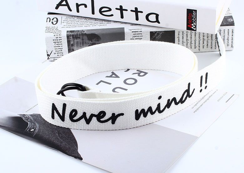 Rofuka - Lettercanvas riem