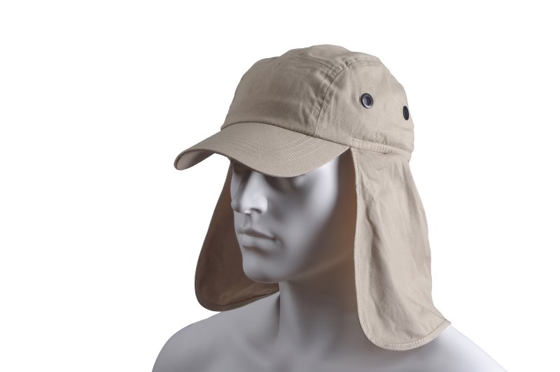 Legionärskappe mit Schutz L (58/59)