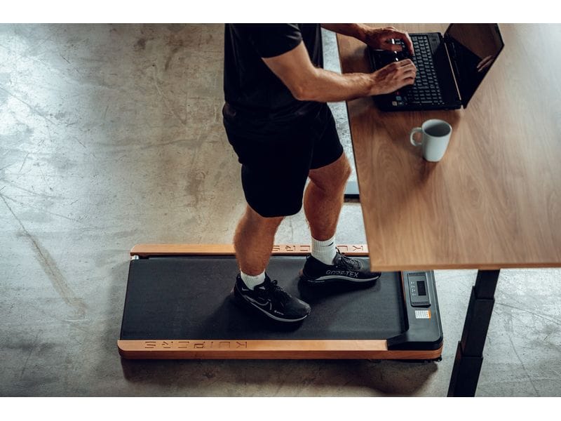 Kuipers Fitness Laufband K1 aus Eschenholz Laufband aus Eschenholz