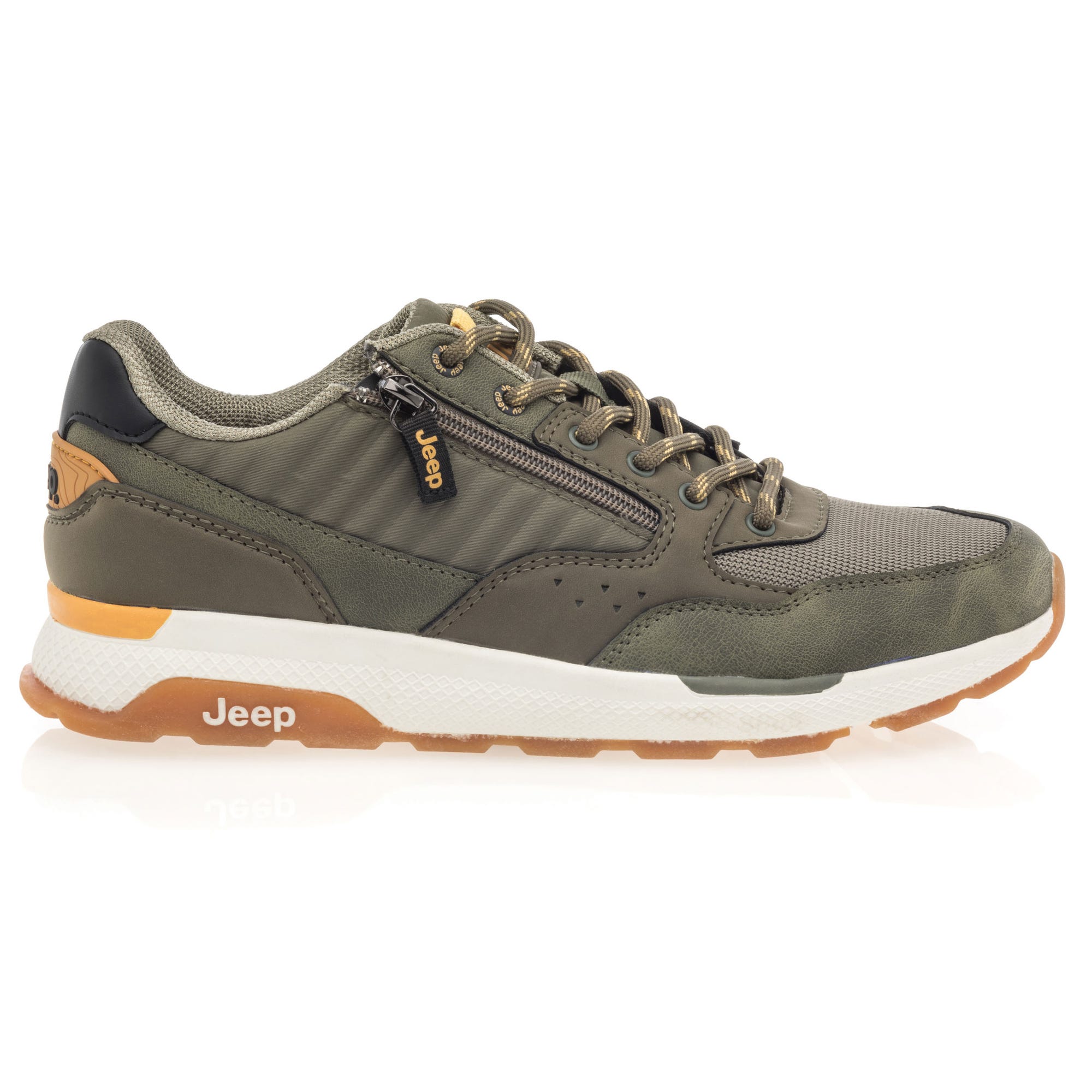 Baskets basses Homme kaki