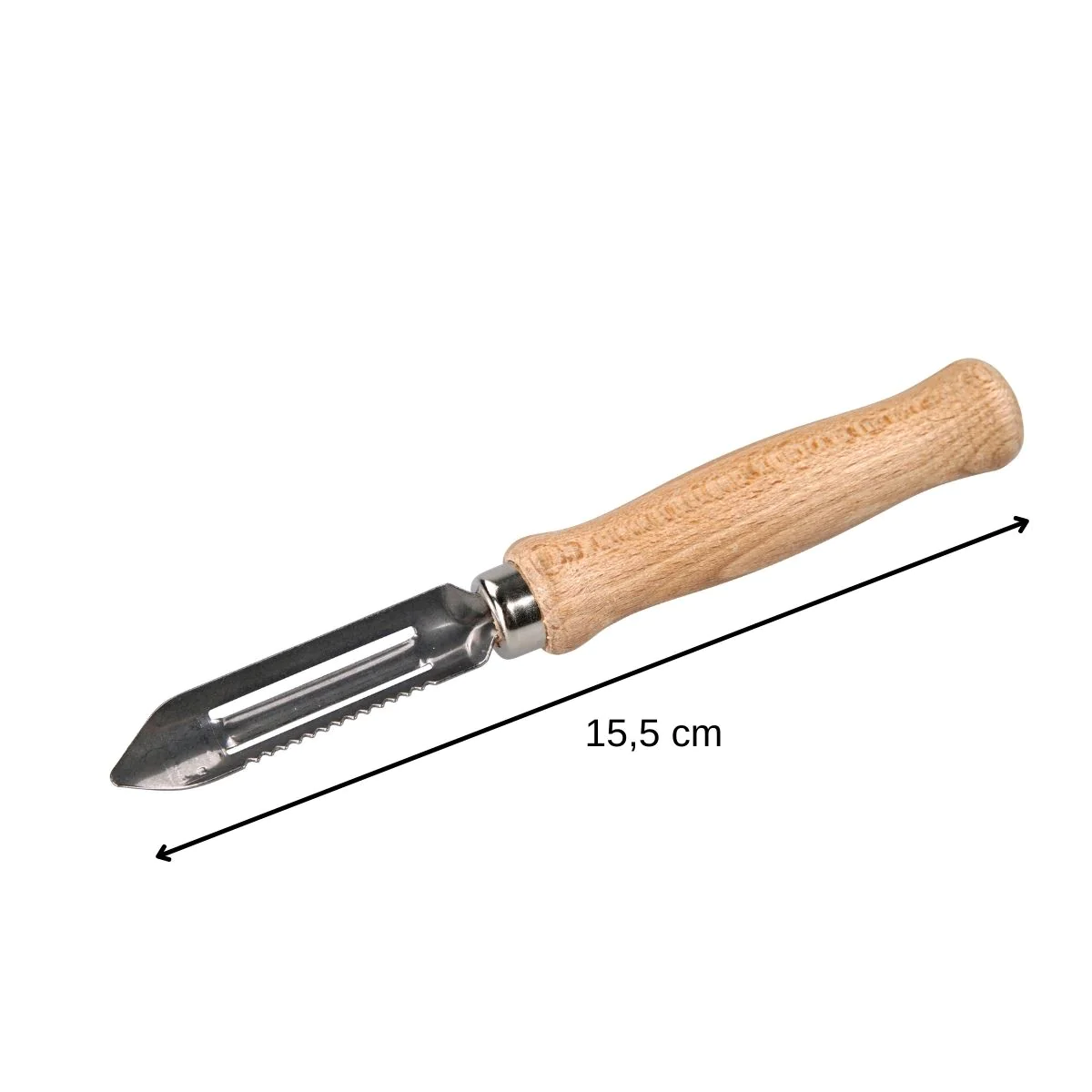 Eplucheur à légumes type économe Wood Edition Fackelmann