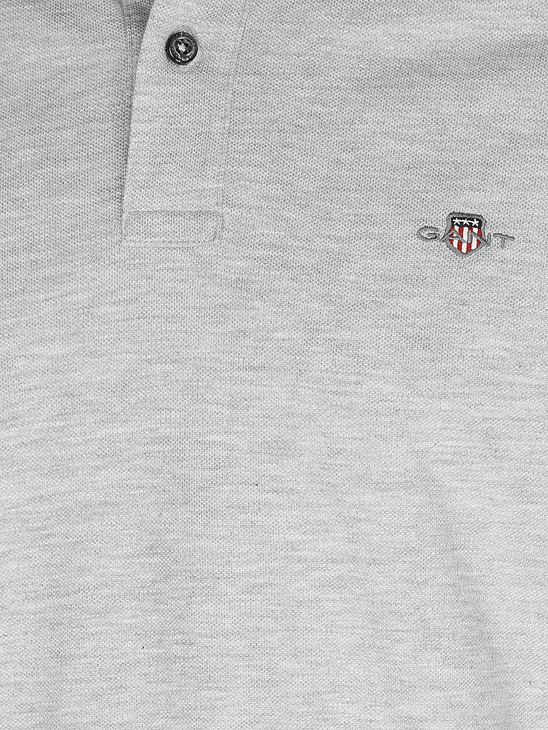 GANT Poloshirt Slim Fit grau