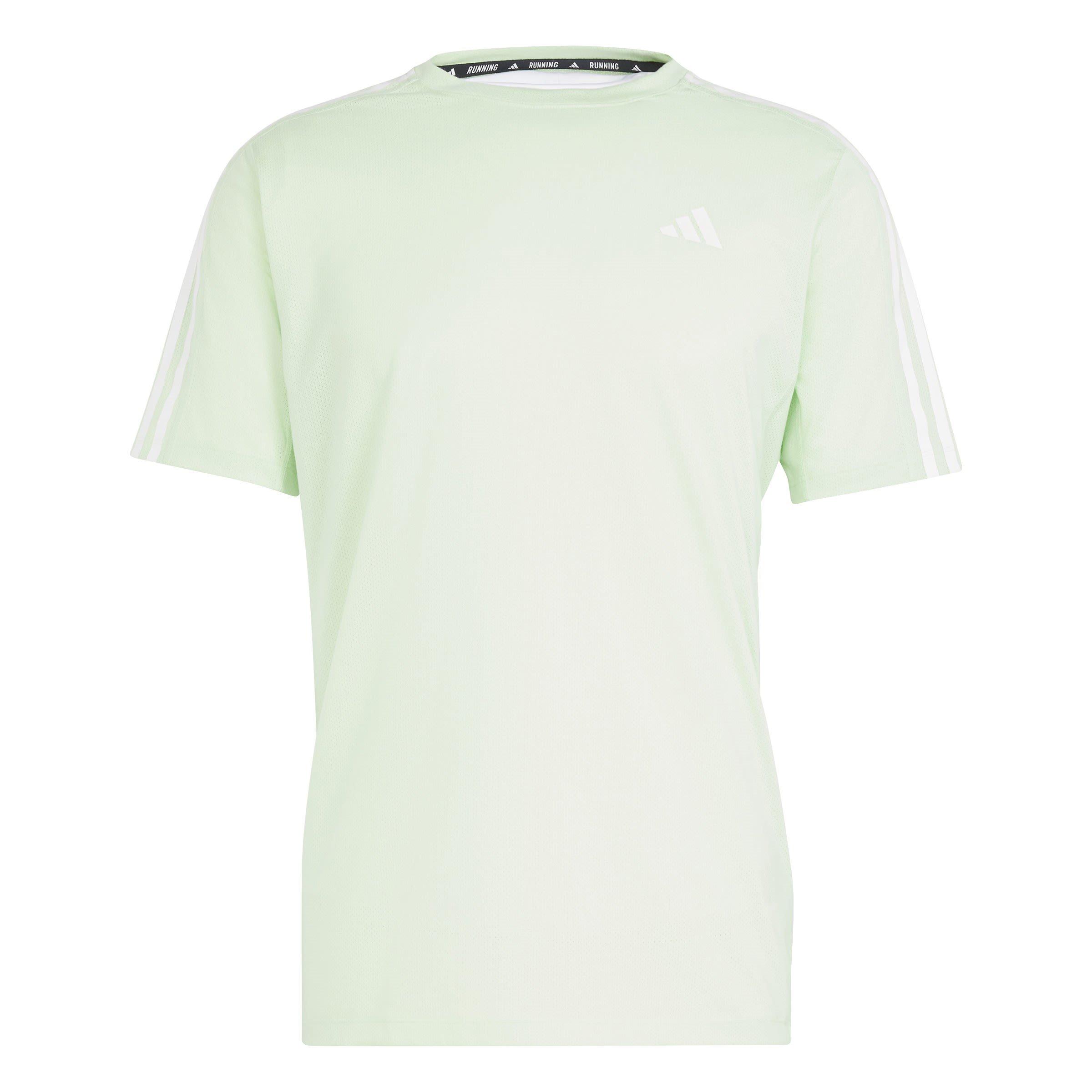 adidas Own the Run 3 Stripes T Shirt Mens