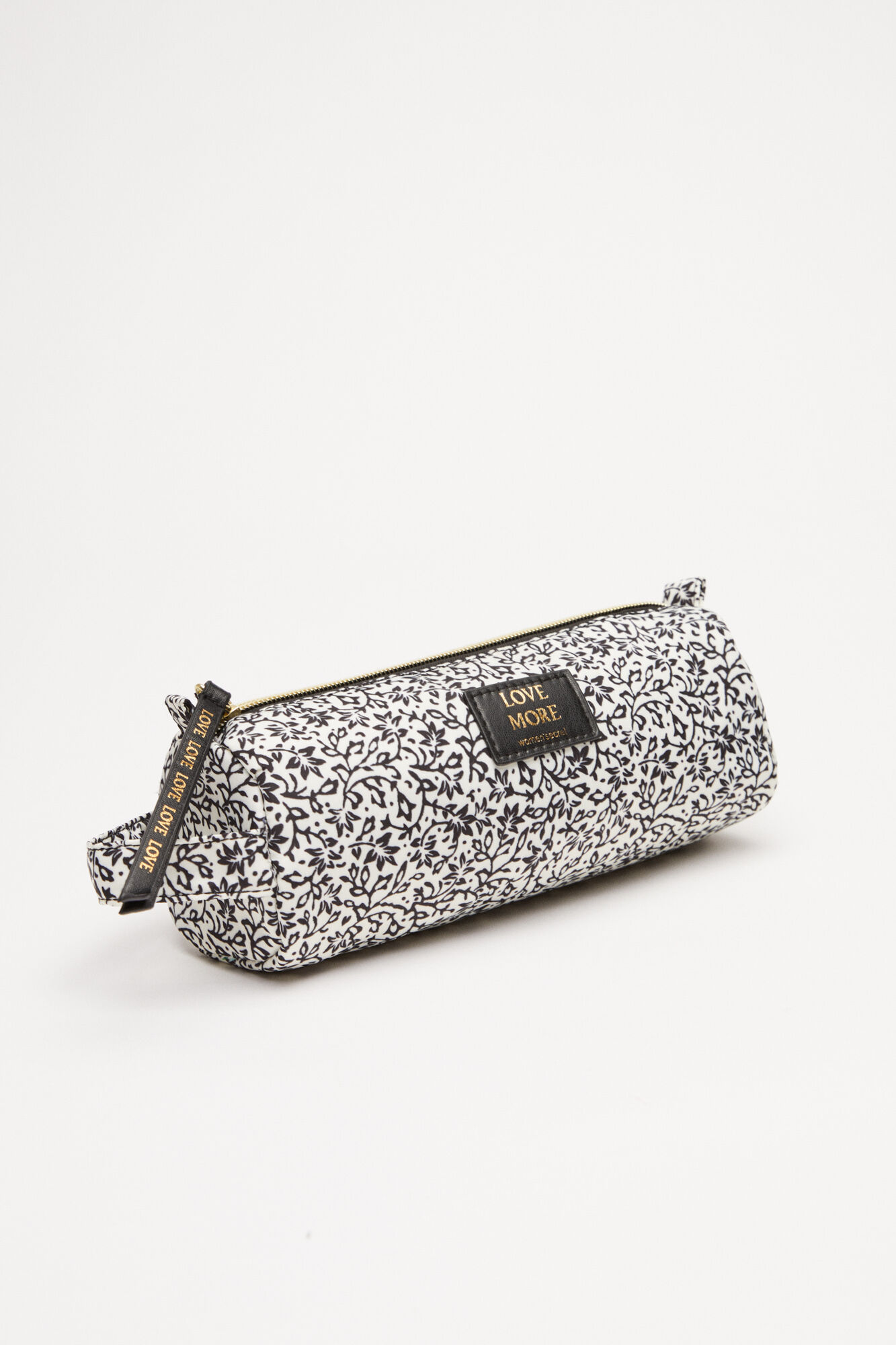 Neceser pequeno estuche estampado - branco