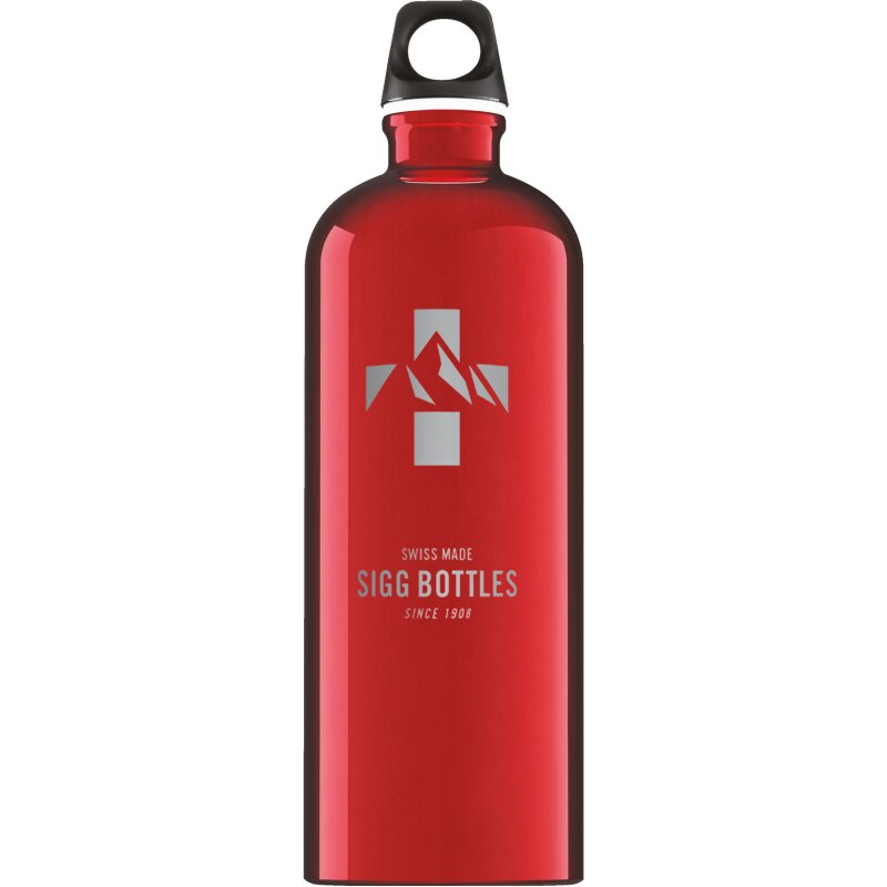 SIGG Trinkflasche Mountain Red 1.0 L