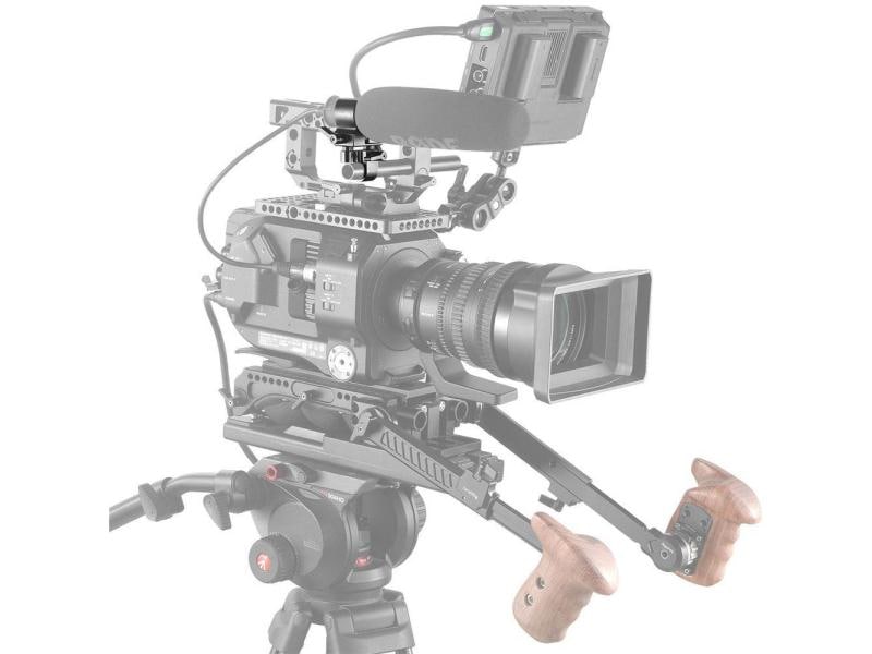 Smallrig Universal Shotgun Microphone Mount Universelle Mikrofonhalterung mit einem Durchmesser von 19-25 mm
