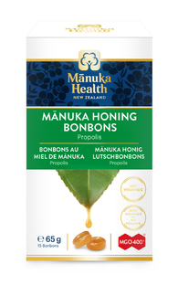 Manuka health Honing Propolis MGO 400  zuigtabletten 65GR