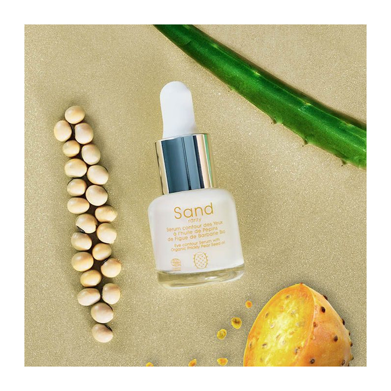 Sérum Sand Rarity contour des yeux à l'huile de pépins de figue de barbarie bio 15ml