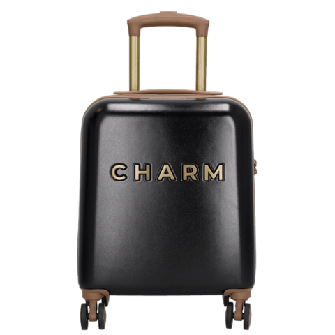 Charm London Capetown Underseat Koffer Zwart